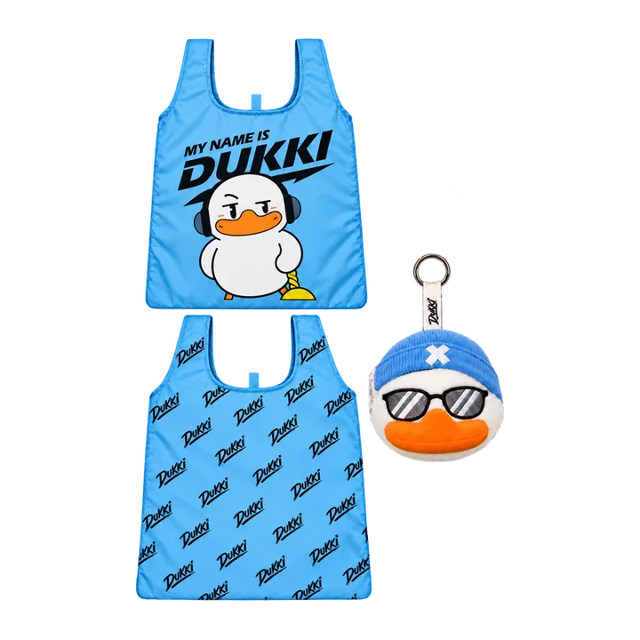 Foldable Shopping Bag Blue